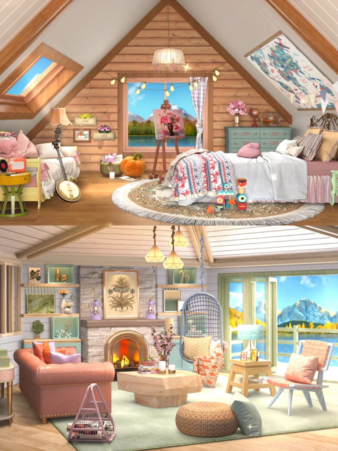 摸鱼必备—不用三消的装修游戏😁