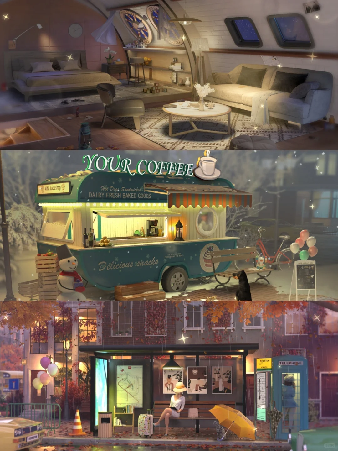 摸鱼必备—不用三消的装修游戏😁