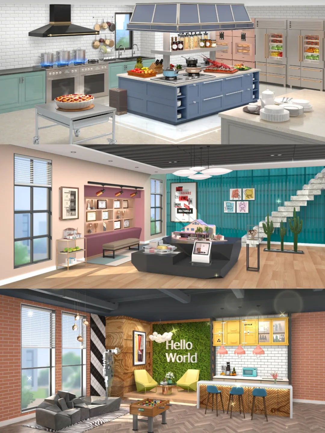 摸鱼必备—不用三消的装修游戏😁