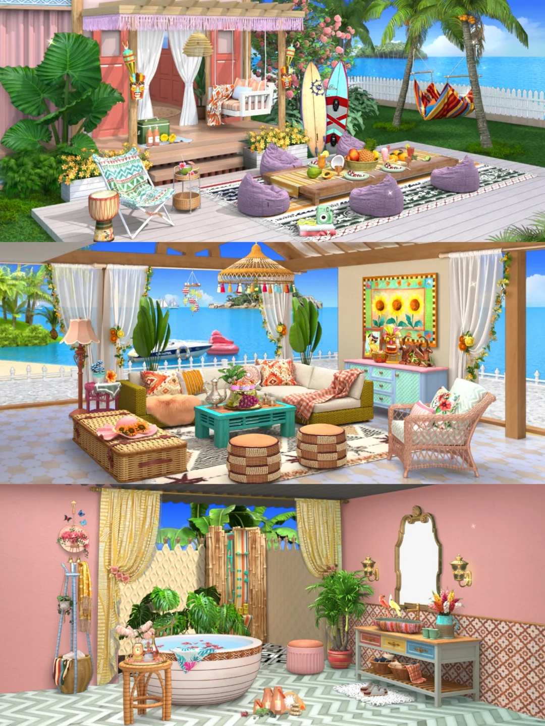 摸鱼必备—不用三消的装修游戏😁