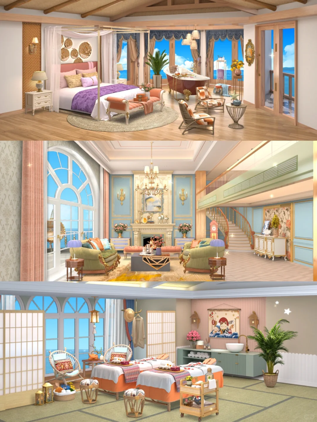 摸鱼必备—不用三消的装修游戏😁