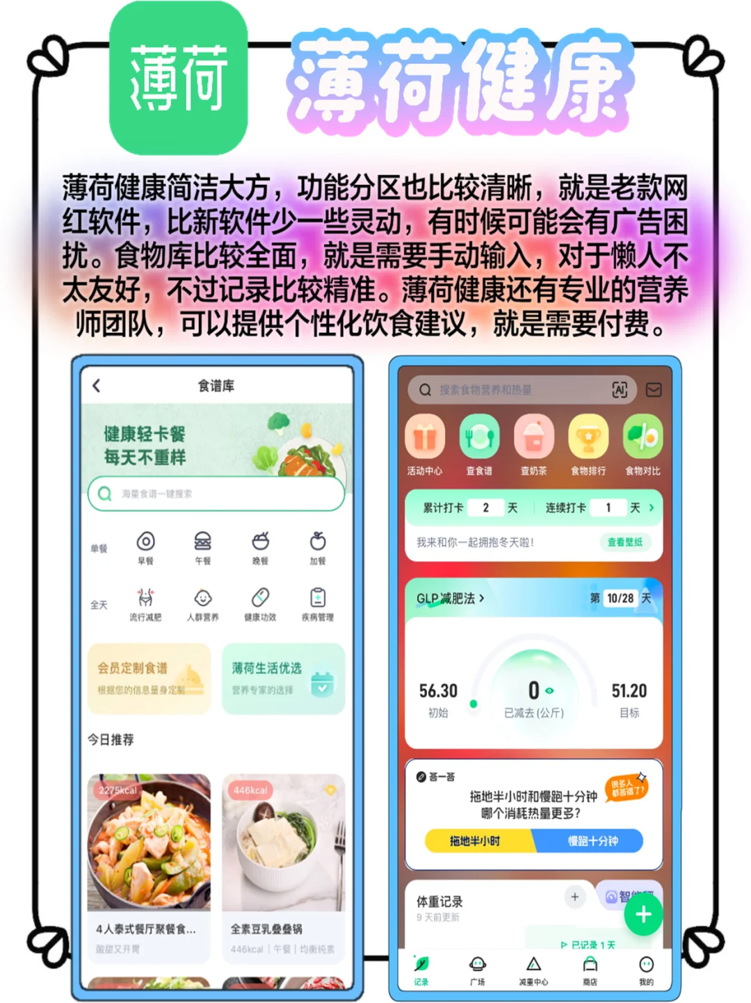 减肥必看！这些免费APP超实用