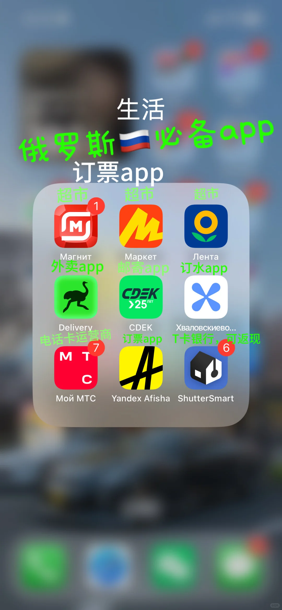 俄罗斯🇷🇺留学必备app