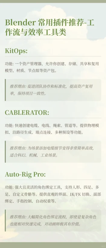 blender常用插件-2来啦