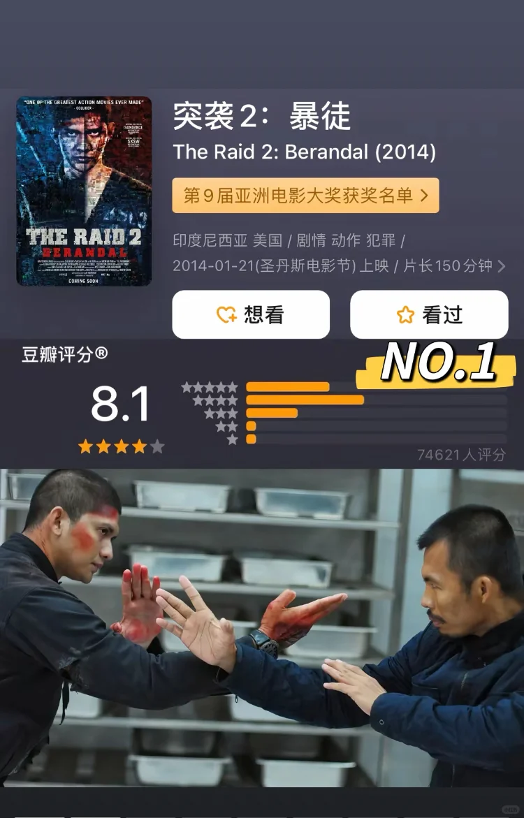 推荐8部必看的燃爆动作电影❗