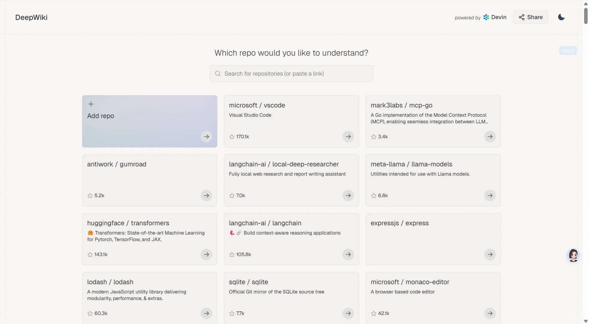 Deepwiki 让读源码像呼吸一样简单