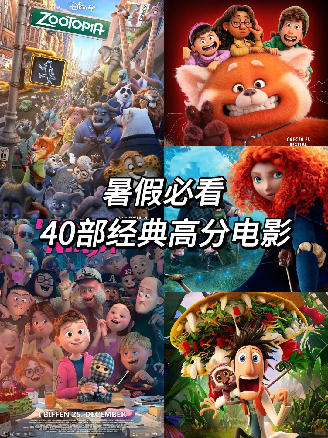 强烈推荐‼️40部暑假必看高分经典电影