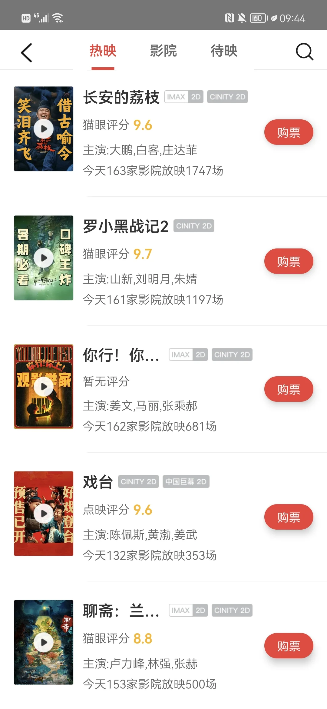 近期电影哪部值得看👀