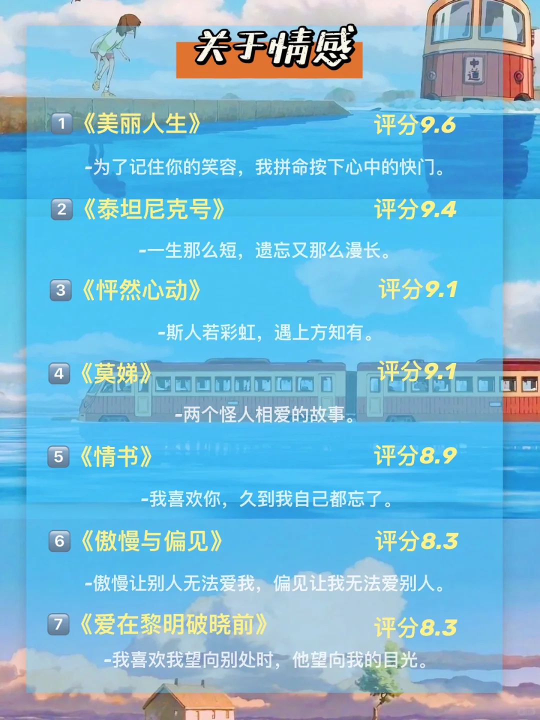 假期狂刷这56部高分电影🔥狠狠提升自己