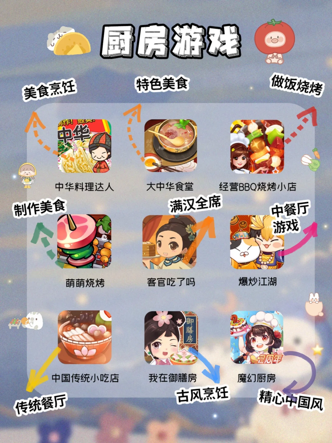 吹爆🍑这63款适合女生巨好玩宅家解闷游戏