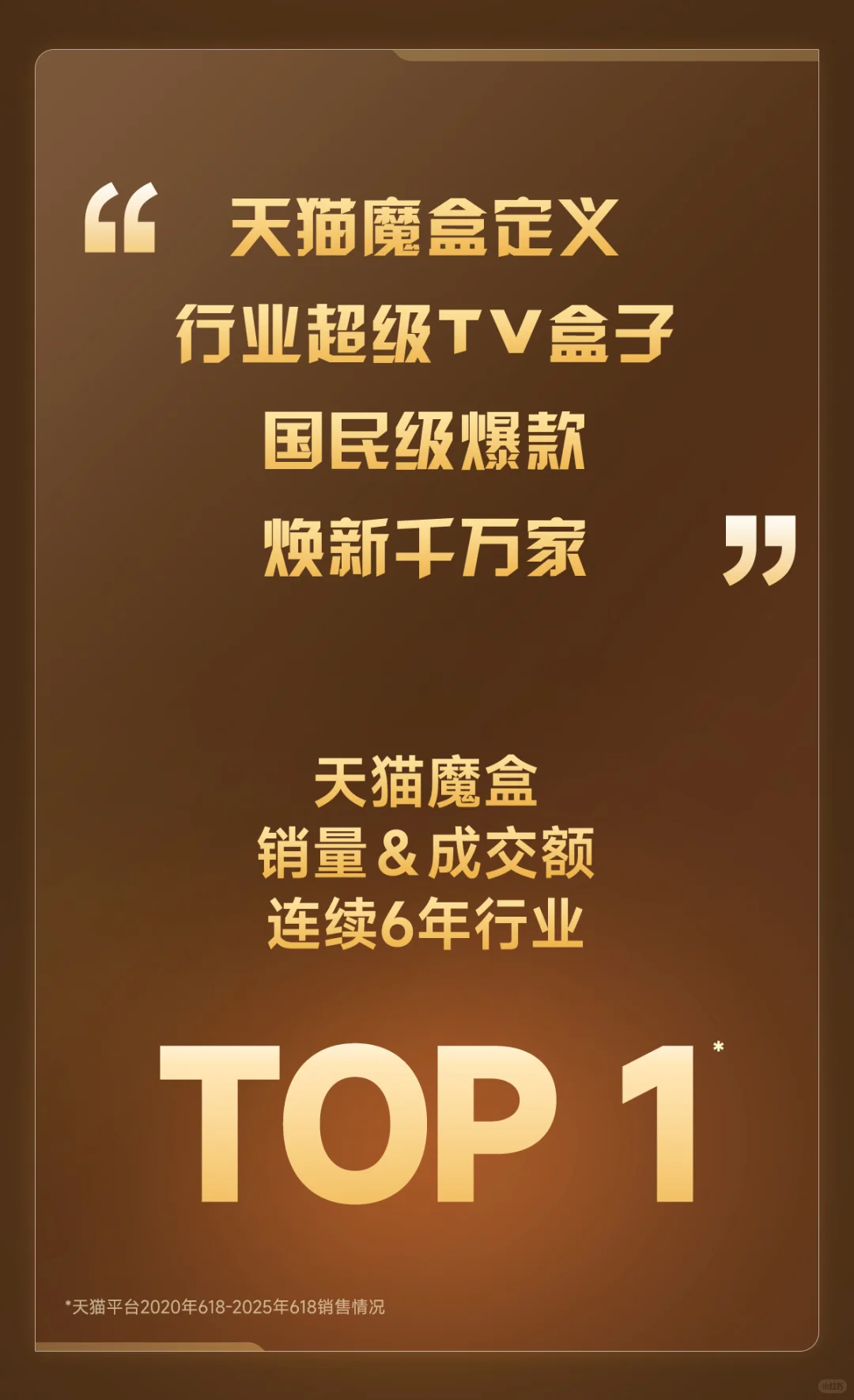 TOP1！天猫魔屏＆天猫魔盒618收官战报！