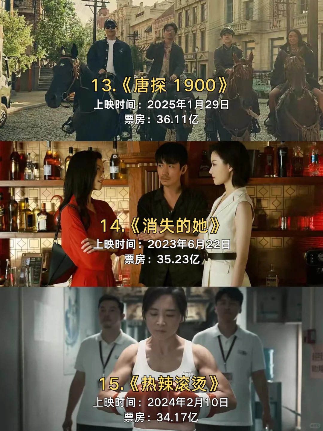 🎬中国最卖座的30部电影，亿万人的光影记忆