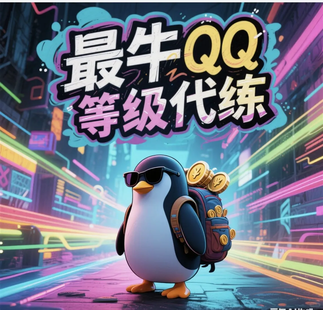 QQ等级代练/可测试/全套加速/新平台/安全加
