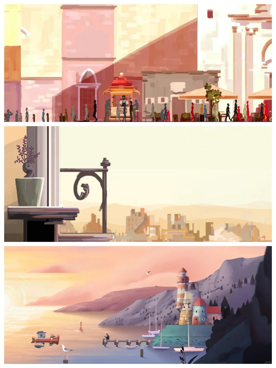 壁纸来了‼️这些游戏也太好看了叭😭