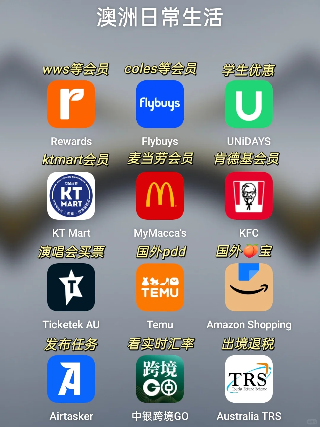 🇦🇺澳洲留学打工一定要装的APP盘点！