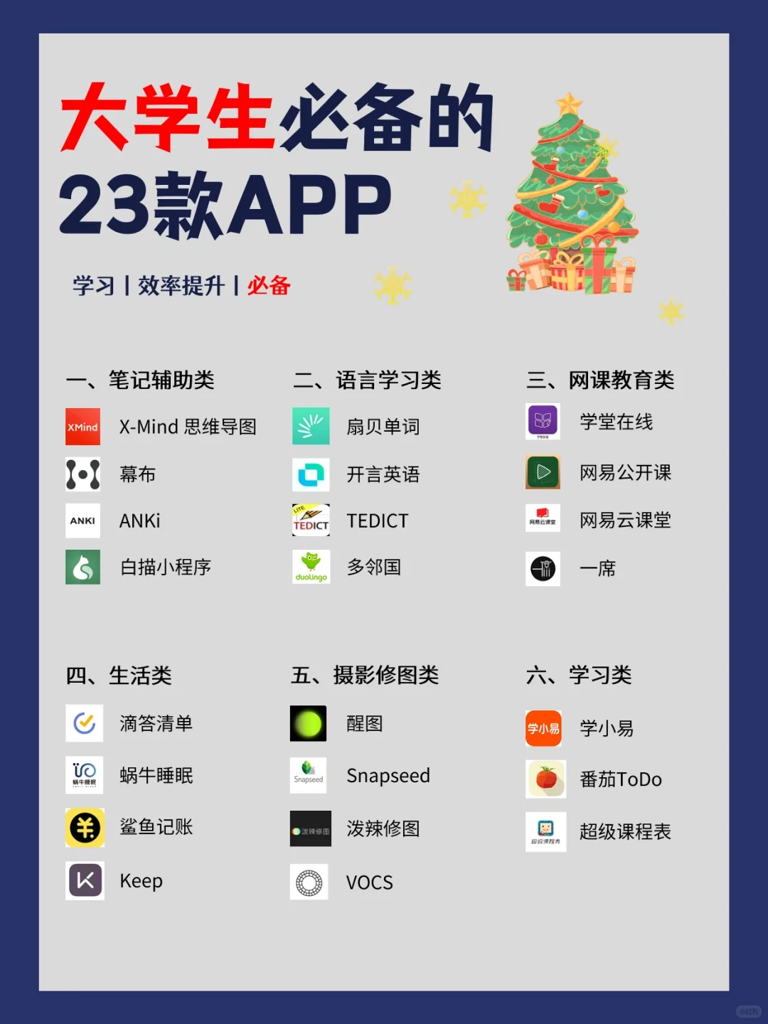 大学生必备丨23个宝藏app推荐