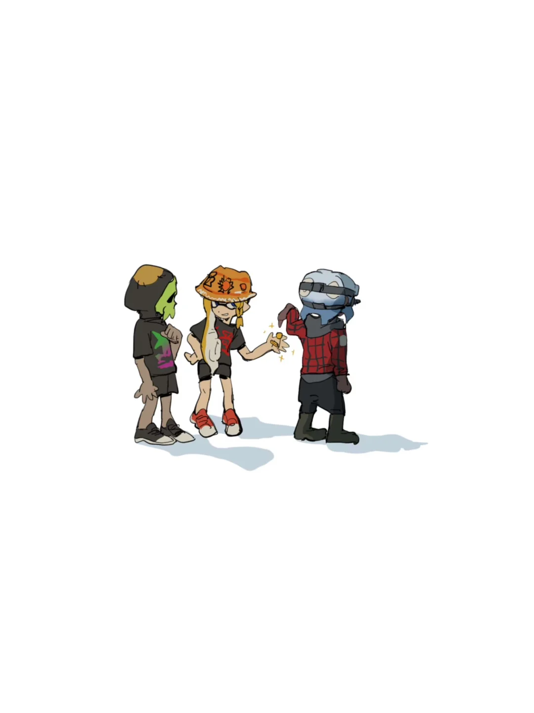 你说我们要一起玩斯普拉遁4还作数吗