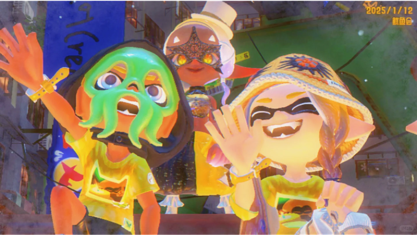 你说我们要一起玩斯普拉遁4还作数吗