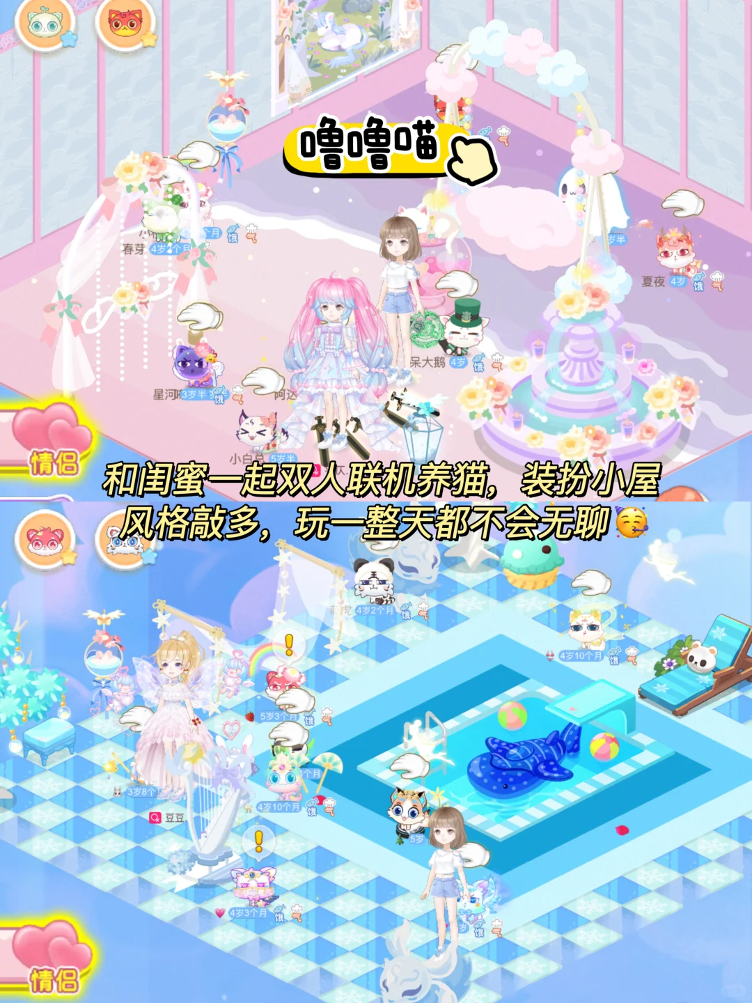 假闺蜜慎玩‼️巨巨巨好玩的双人联机游戏！！