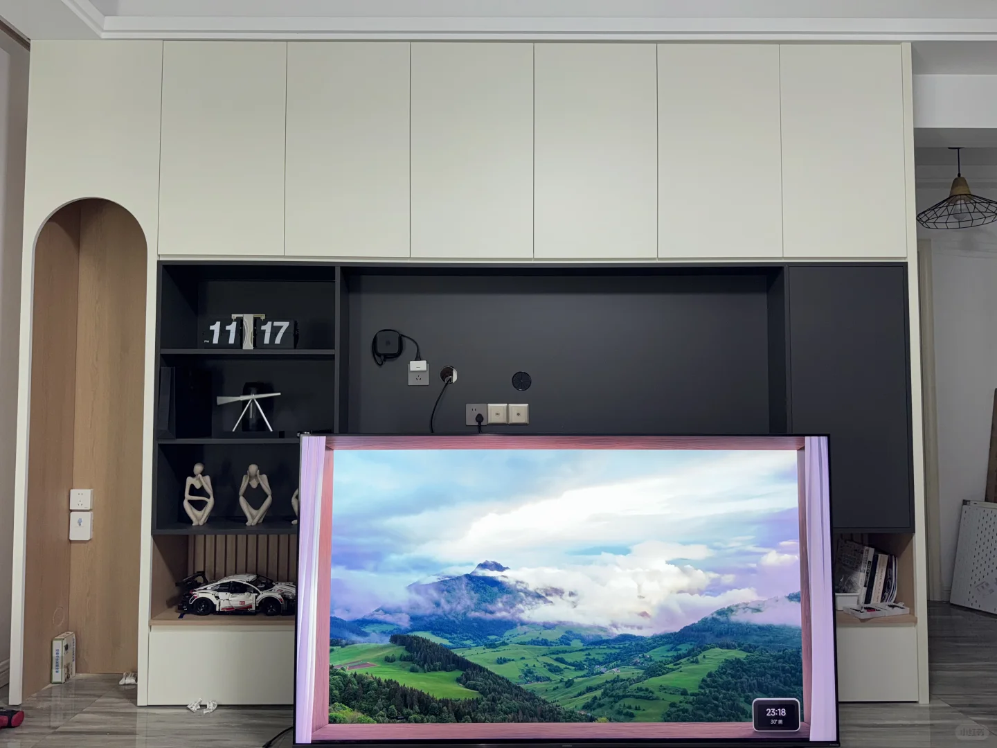 请叫我天才，Apple TV上墙方案分享