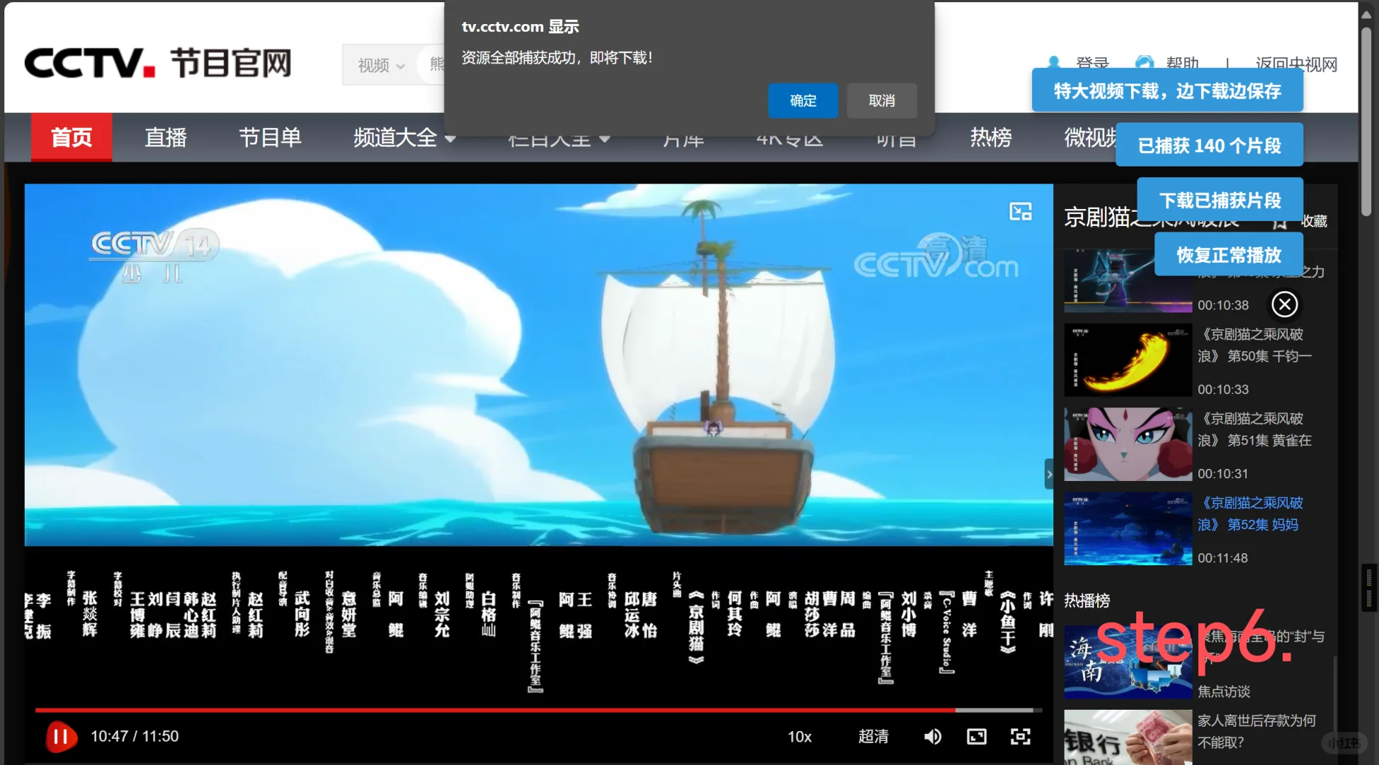 CCTV视频下载教程