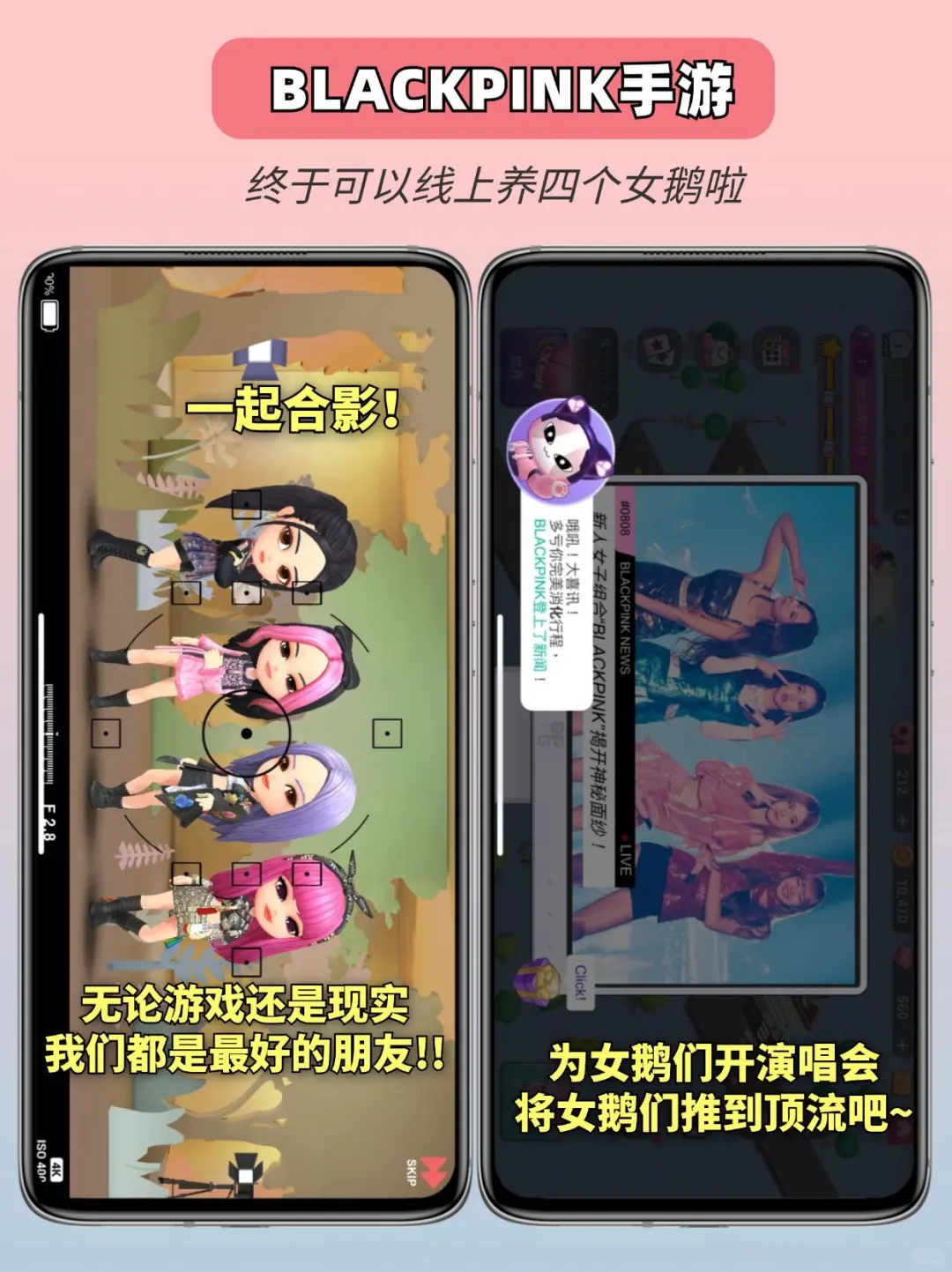 OMG‼️敲适合粉墨们的追星游戏来啦