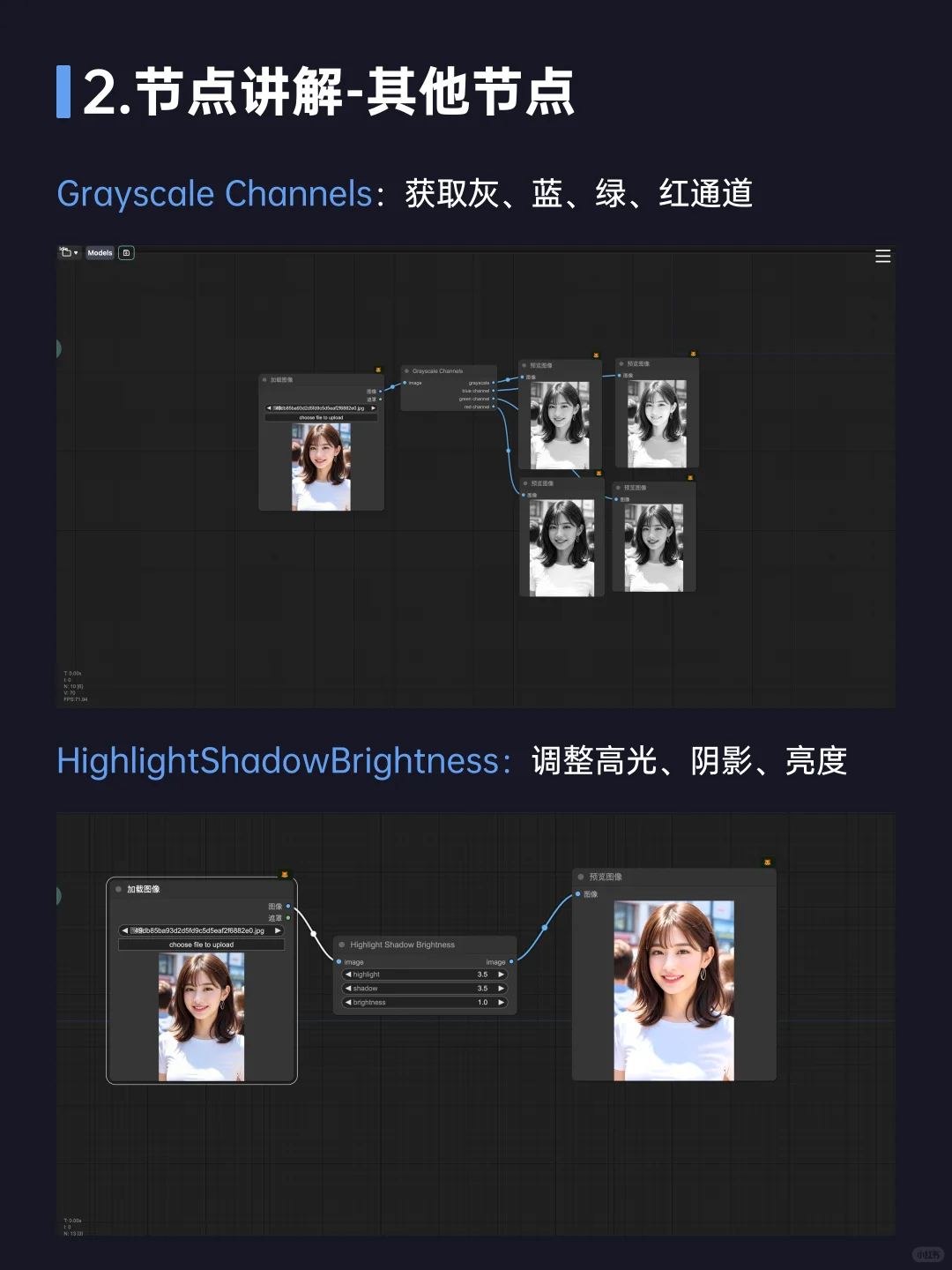 ComfyUI必备插件24：MingNodes仿色~