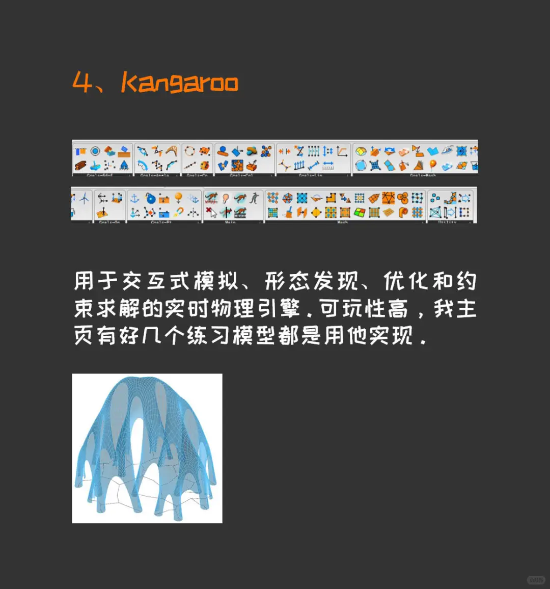 初学者常用的5个必备实用grasshopper插件