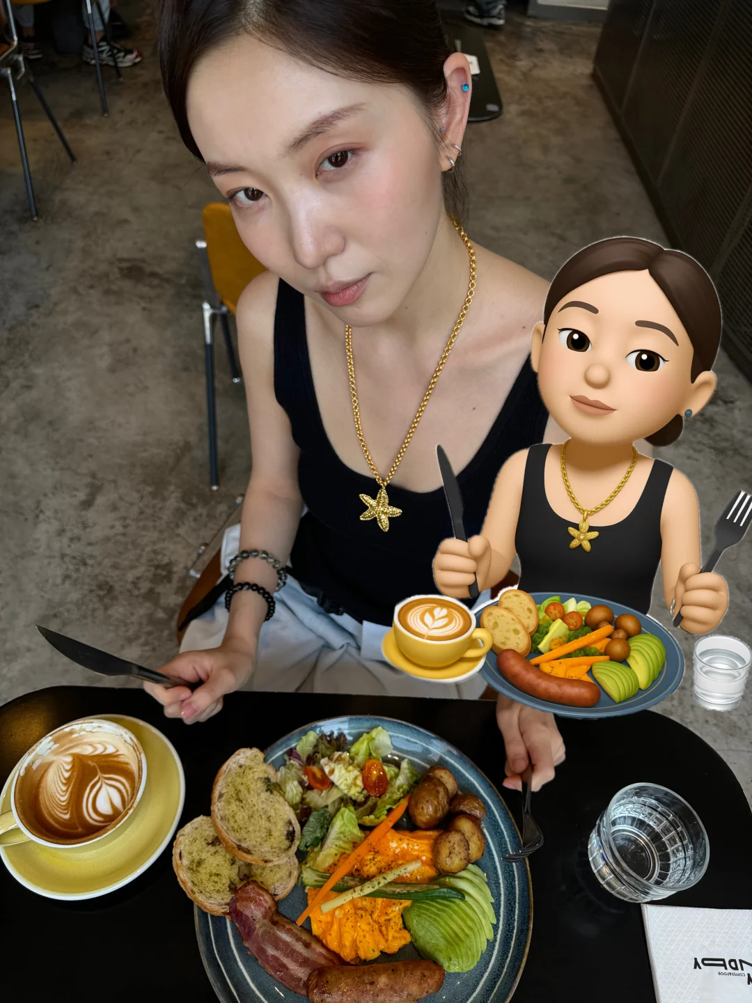 自己的emoji确实可爱😍