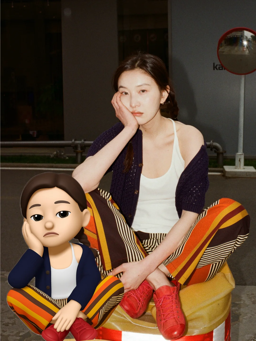 自己的emoji确实可爱😍