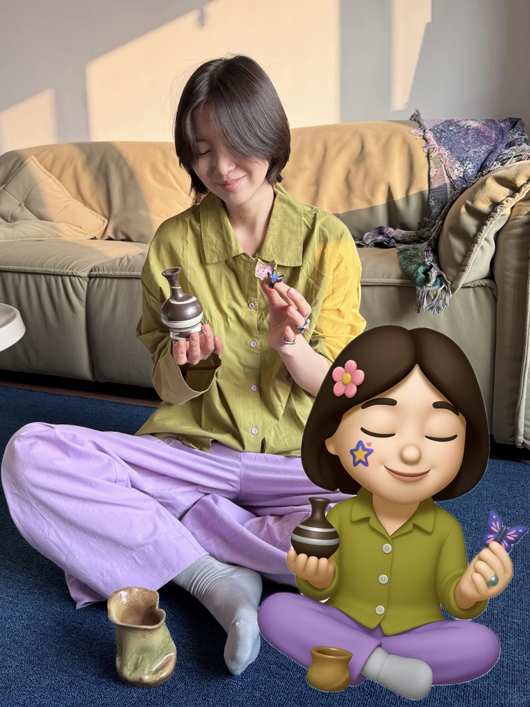 自己的emoji确实可爱😍