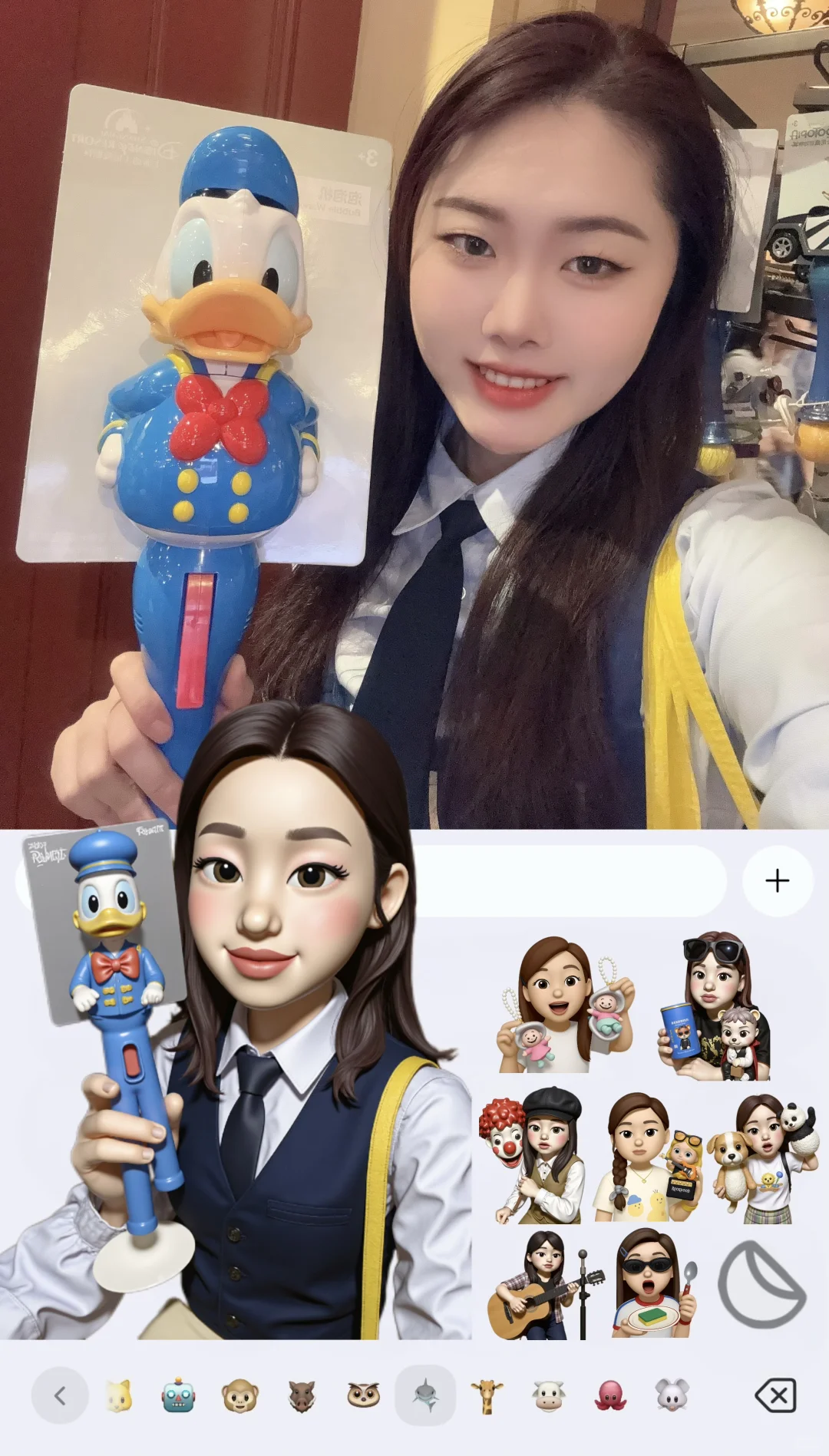 当自拍emoji化‼️我也有iOS同款表情包啦👅