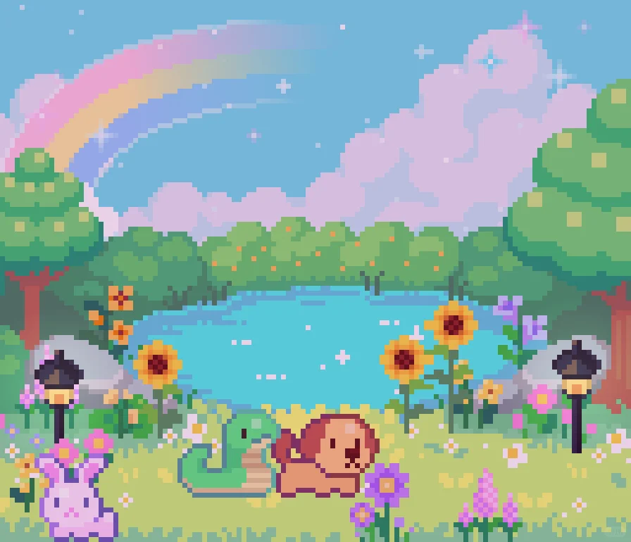 新上线的超可爱手机上免费养的电子宠物！