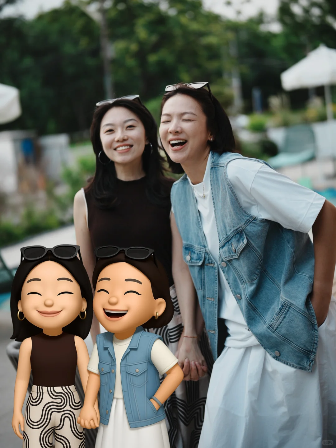 都把合照做成 emoji👭巨可爱‼️来抄最新指令