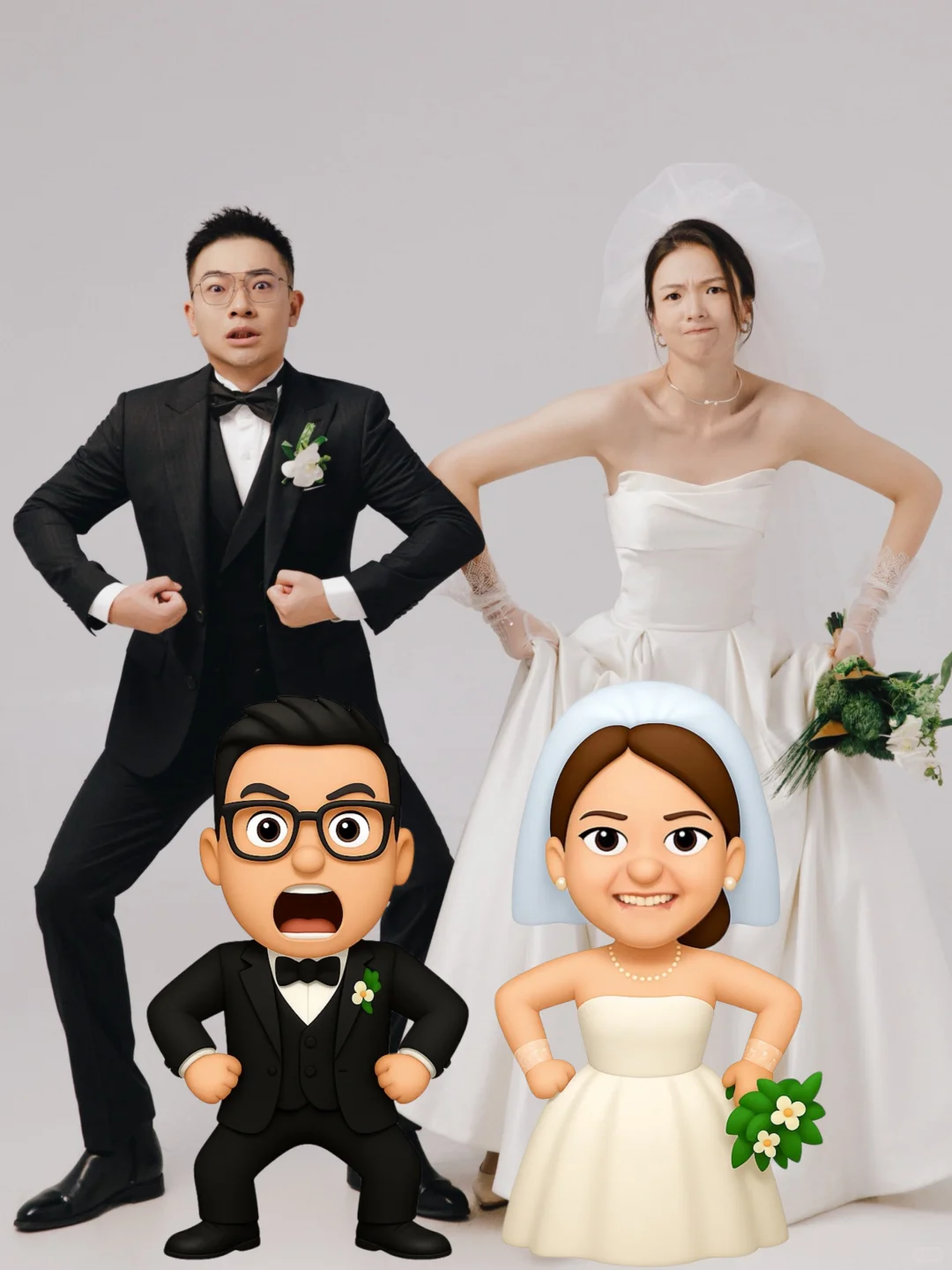 都把合照做成 emoji👭巨可爱‼️来抄最新指令