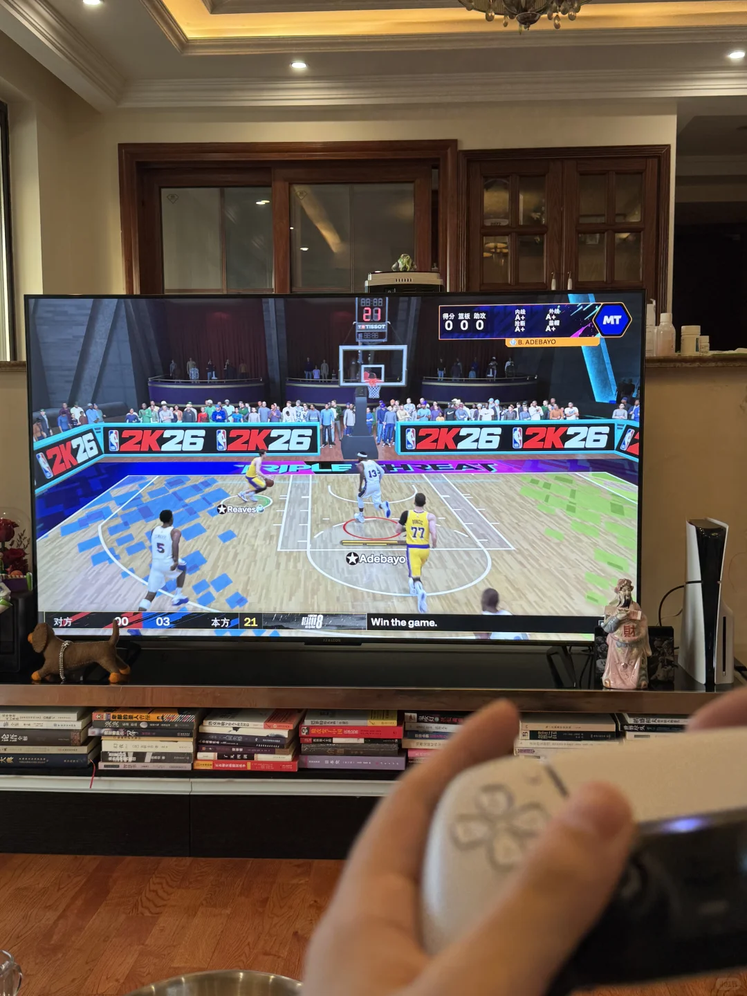 为了好好玩个NBA2K煞费了苦心