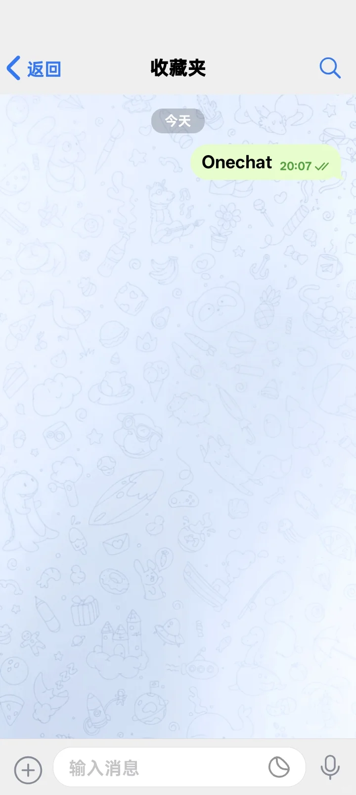 7.23 自喜的仿iOS信息聊天软件