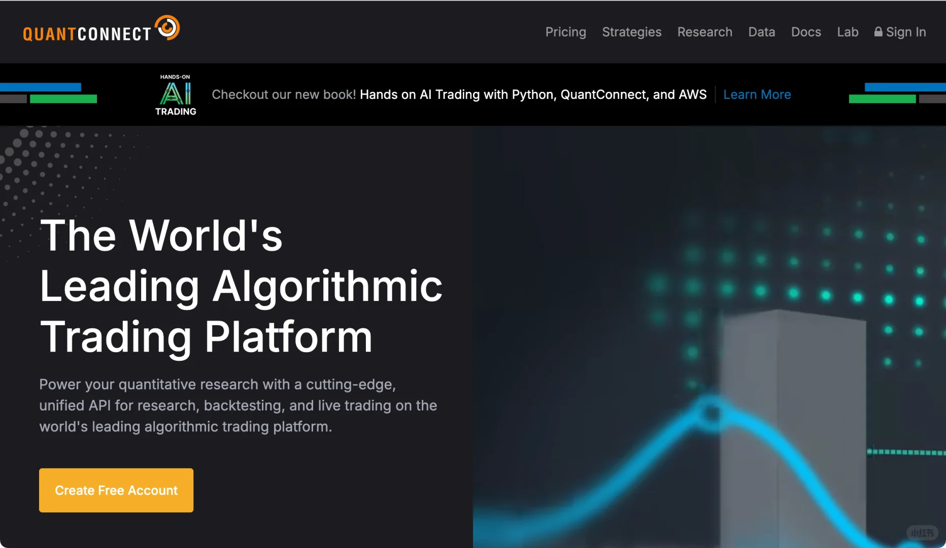 QuantConnect小白十分钟跑通官网代码