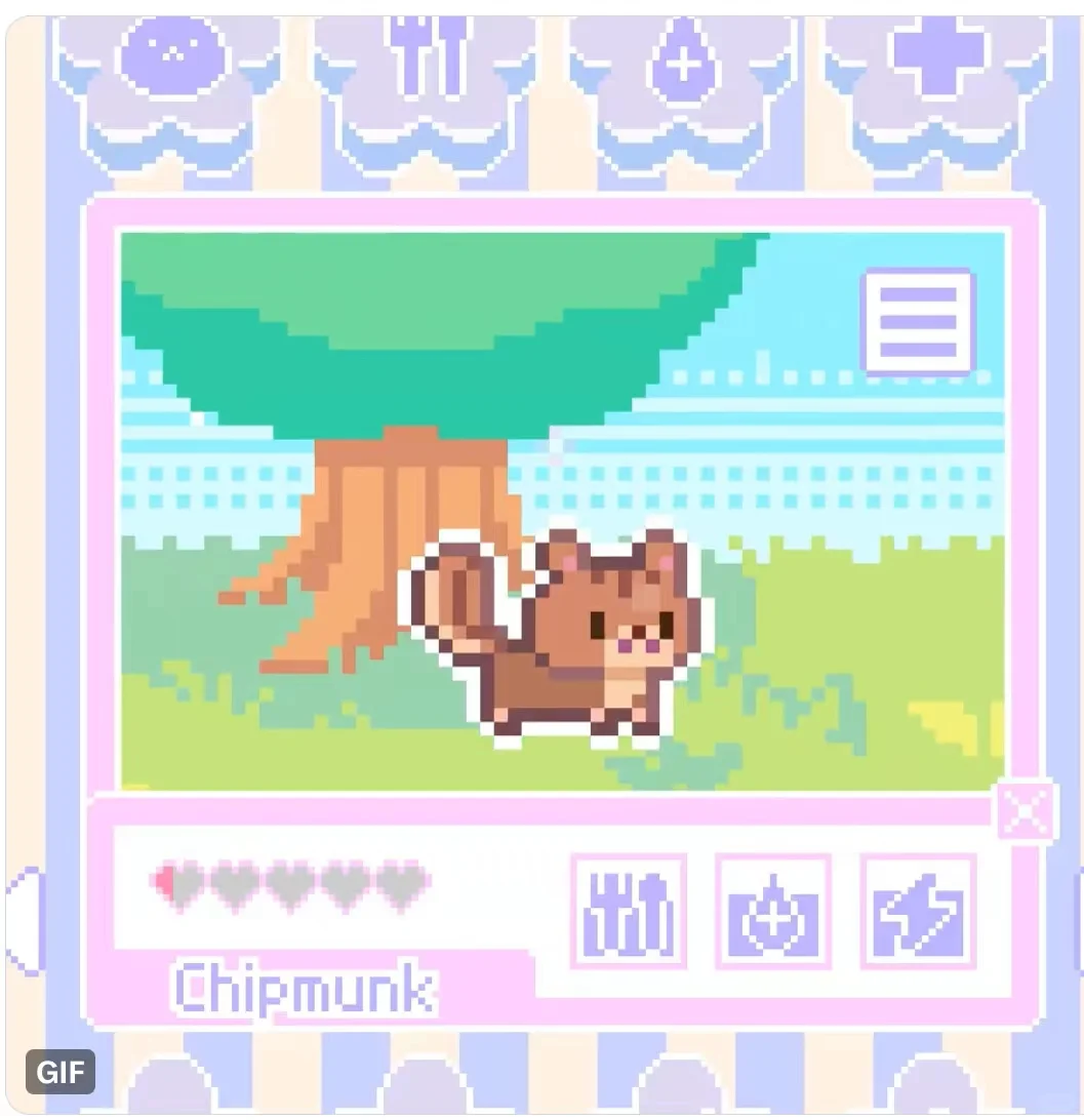 新上线的超可爱手机上免费养的电子宠物！