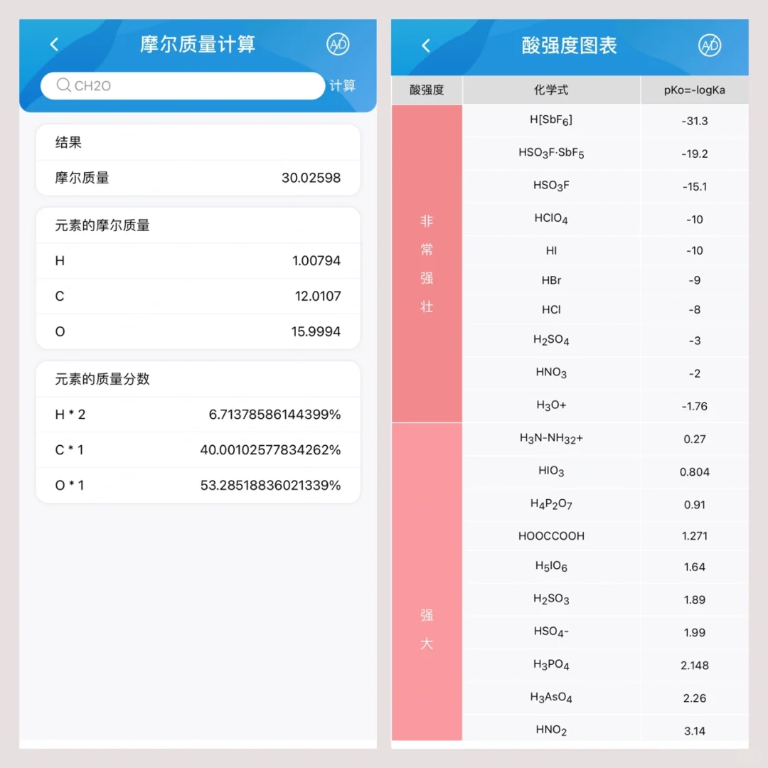 吹爆这个化学学习App！知识点真的太全面了～