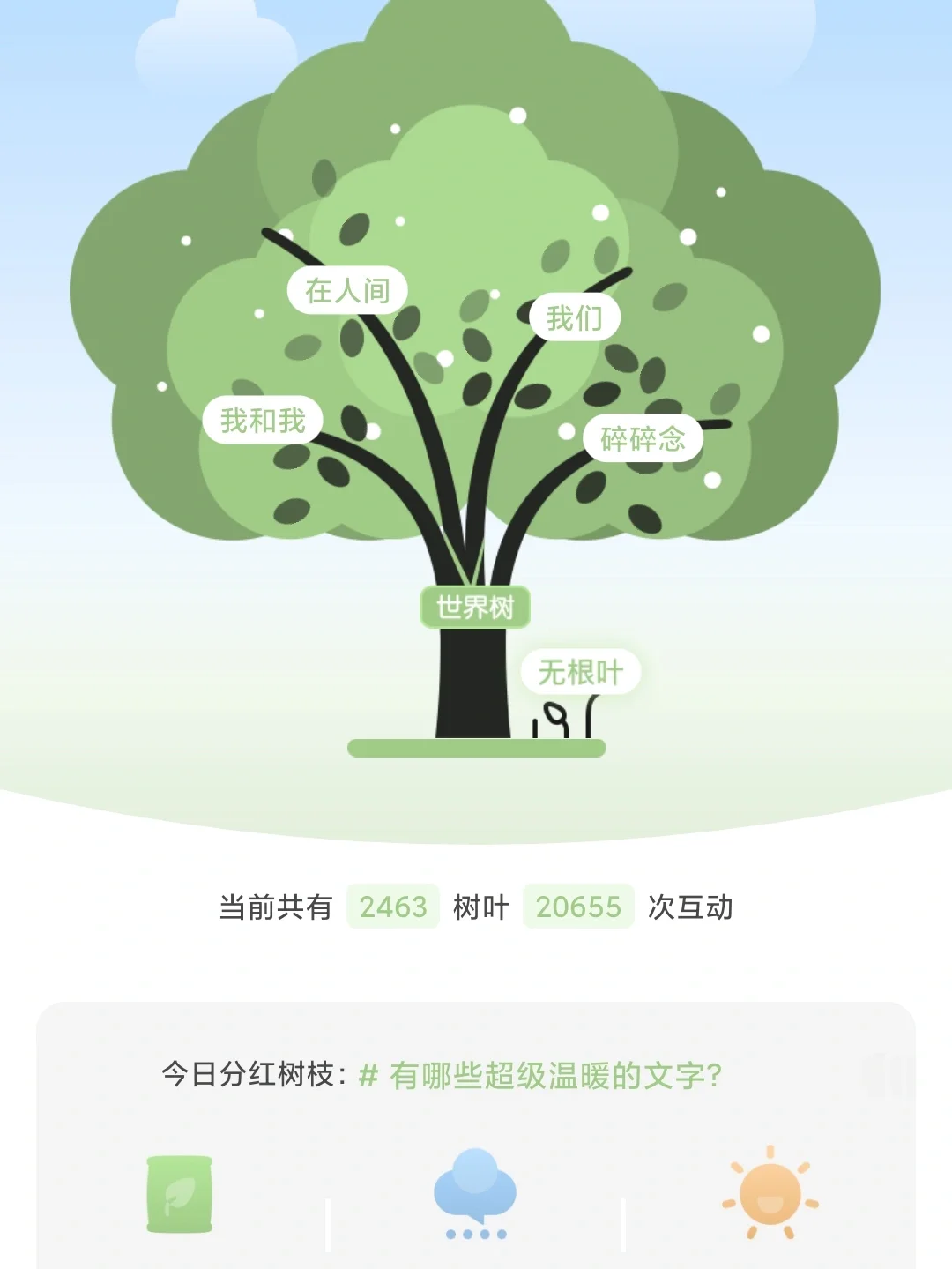 女性温暖治愈App|TreeTalk
