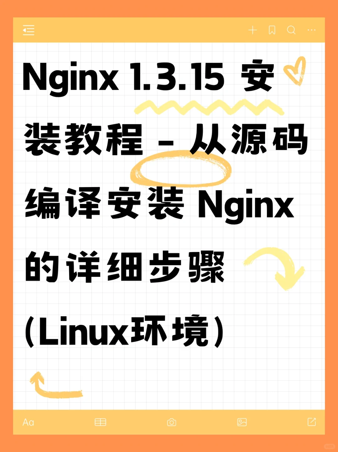 Nginx 1.3.15 安装教程 - 从源码编译安装 N
