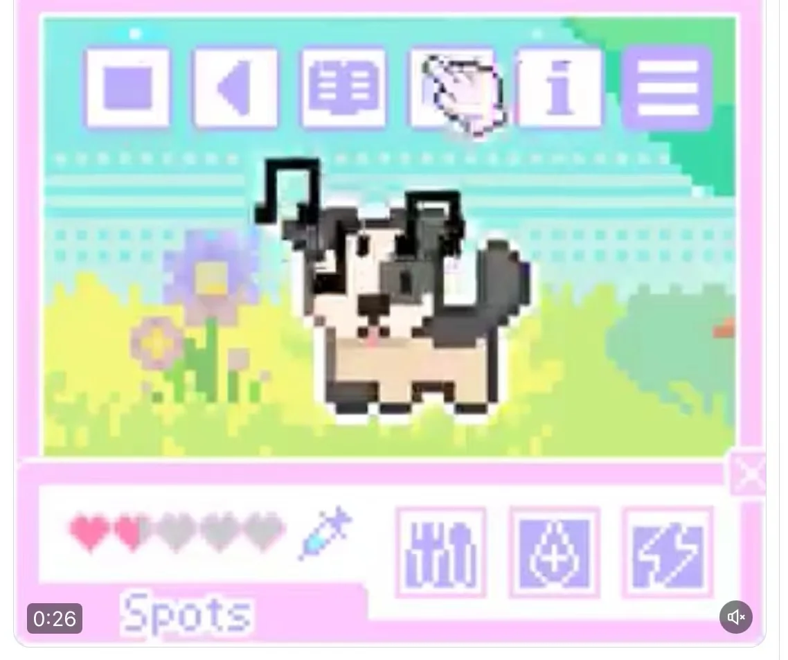 新上线的超可爱手机上免费养的电子宠物！