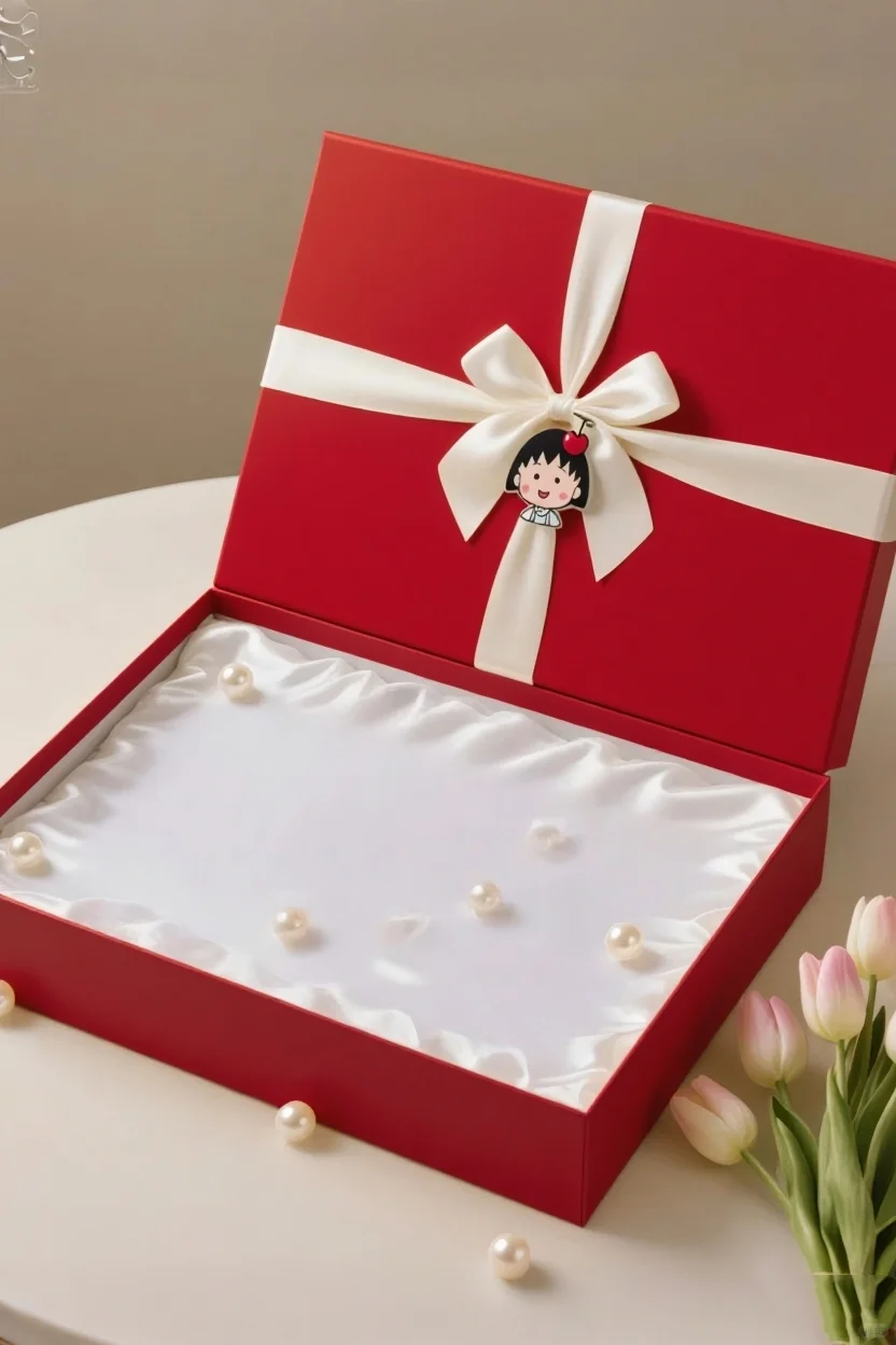 简约风空盒子素材（礼貌拿图）