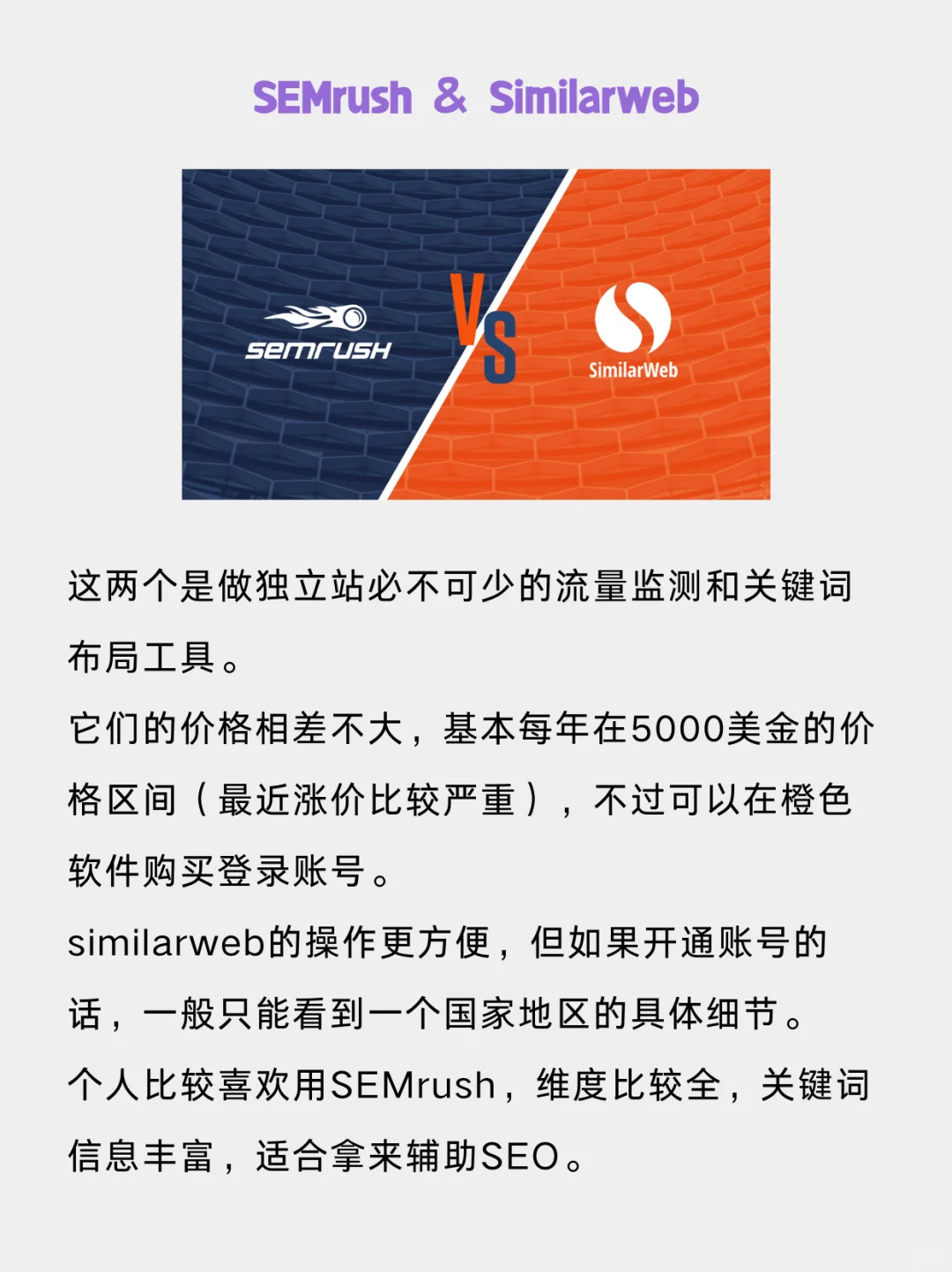 🙋独立站老手都在用的7个工具和插件