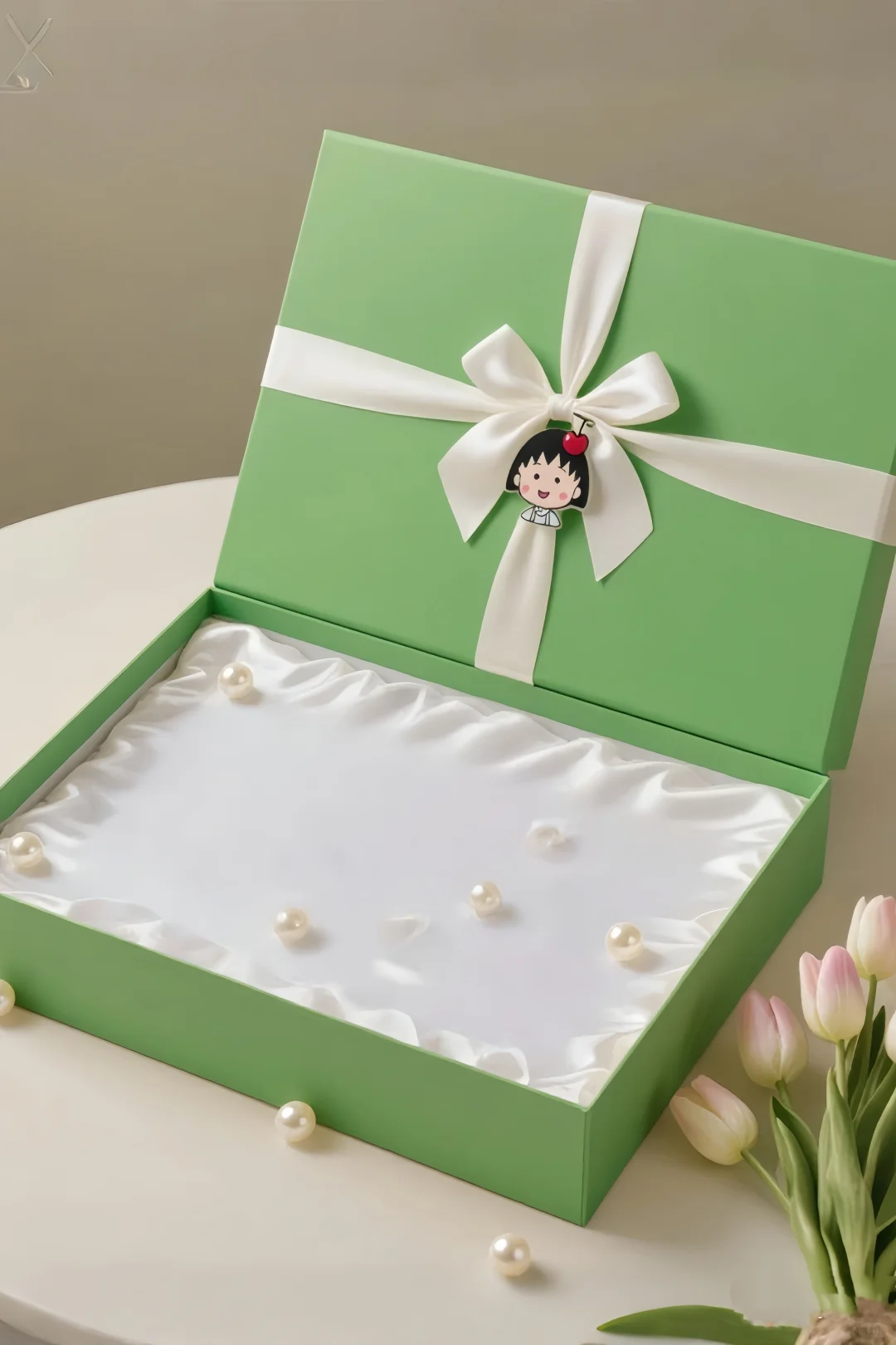 简约风空盒子素材（礼貌拿图）