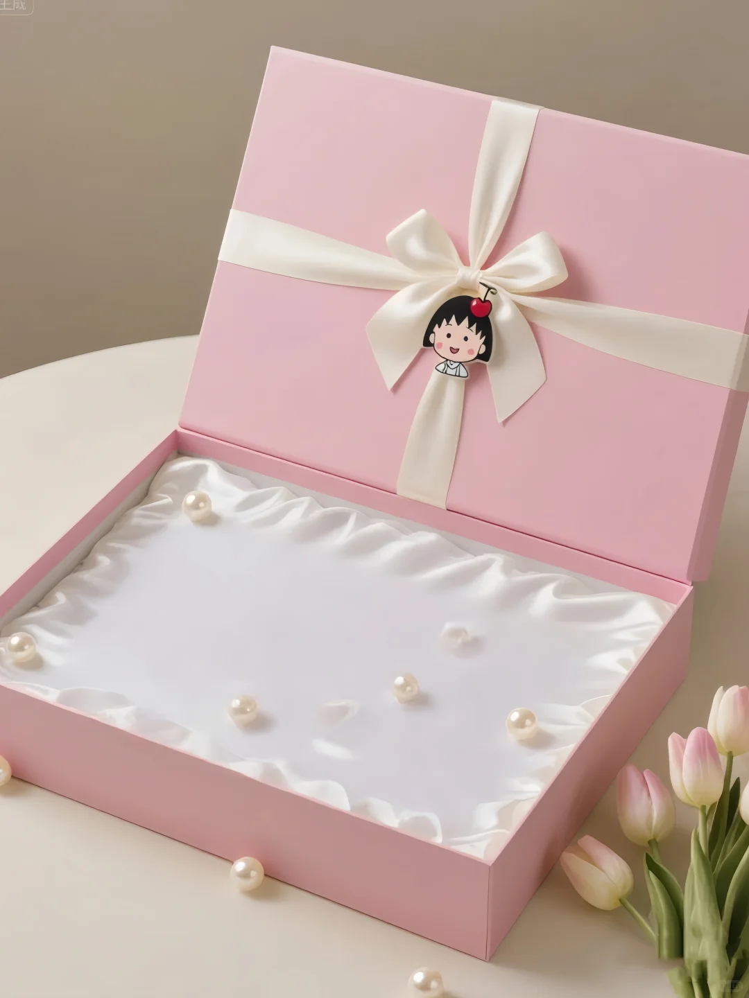 简约风空盒子素材（礼貌拿图）