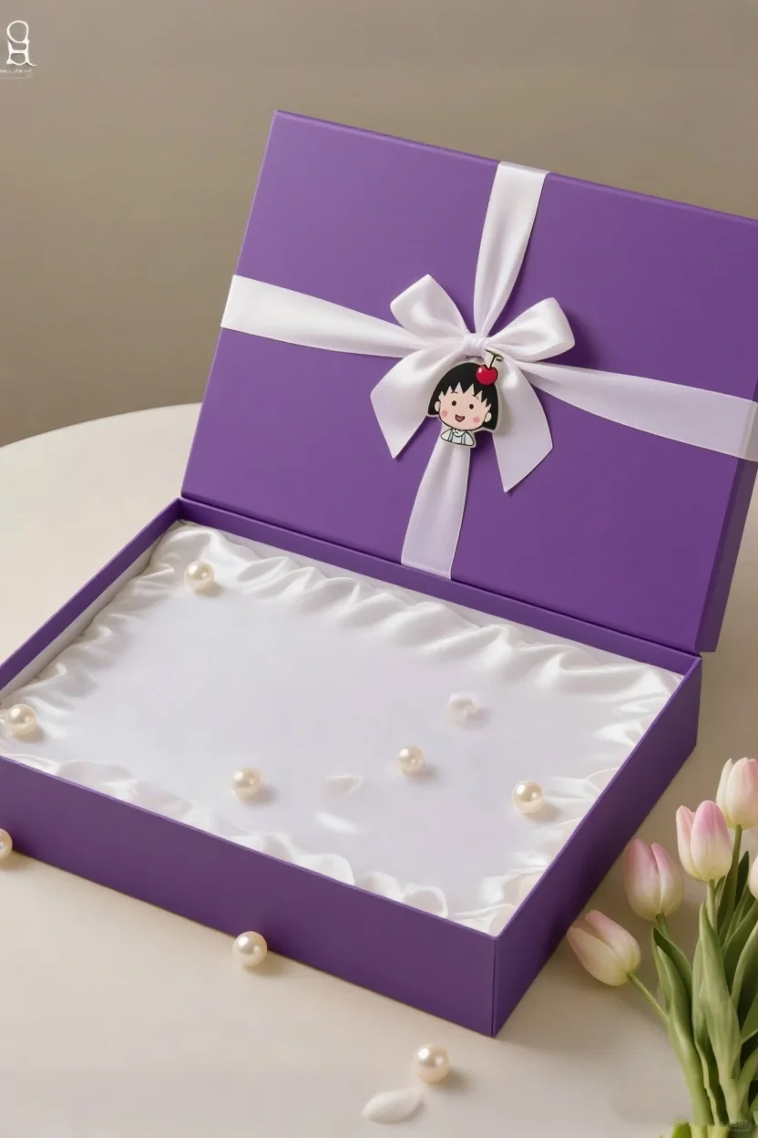 简约风空盒子素材（礼貌拿图）