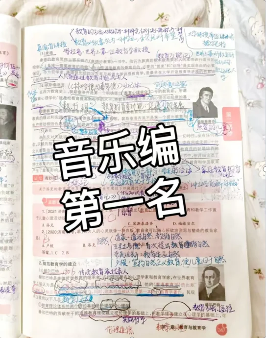 在职备考音乐招教，笔试第1成功上岸