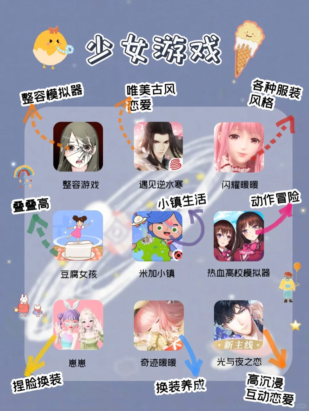 54款合适女生巨好玩的游戏